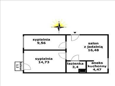Mieszkanie na sprzedaż, Toruń pow, Toruń gm, Toruń, Rydygiera